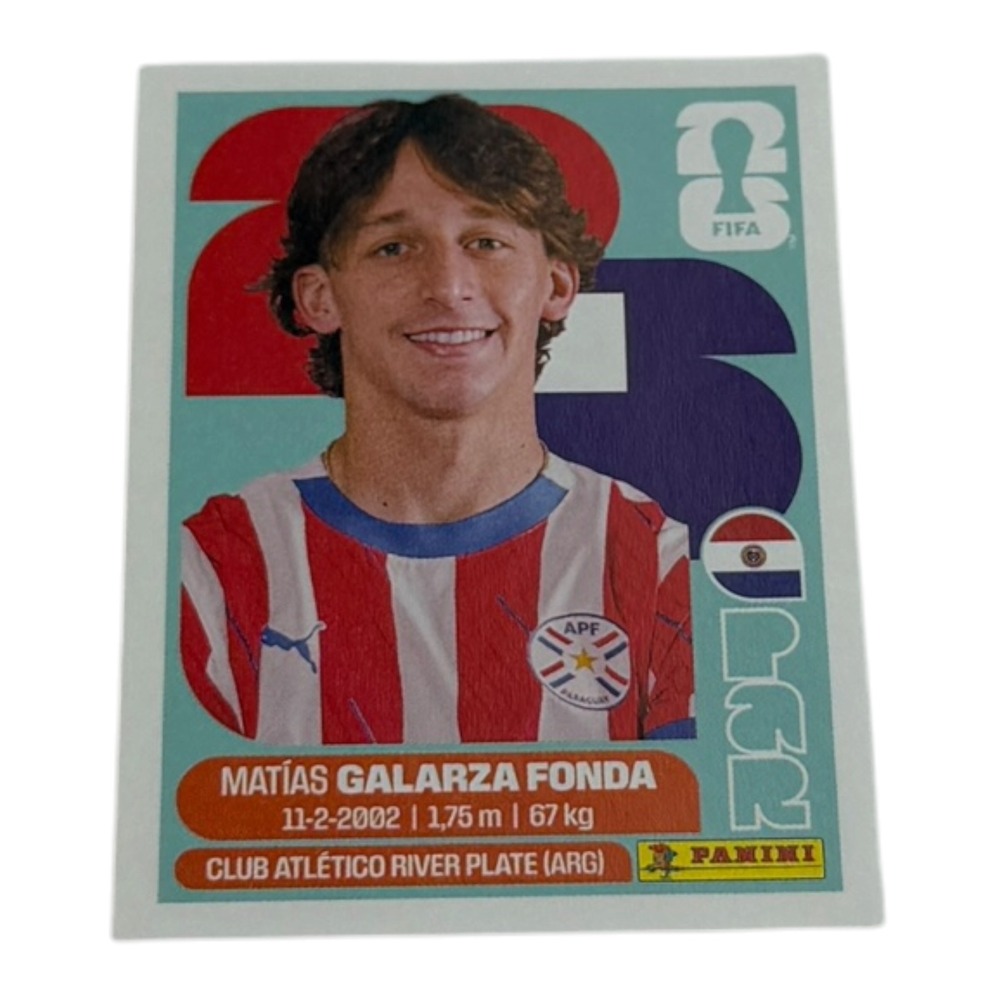 Panini FIFA World Cup 2026 Paraguay Matias Galarza Fonda Sticker PAR 14 Soccer